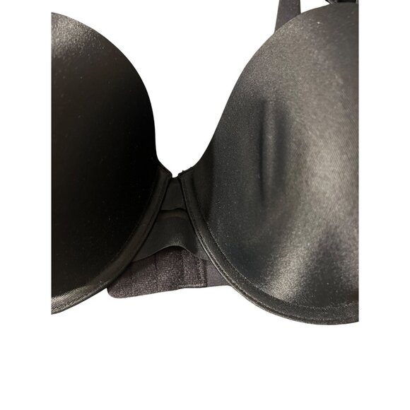 Simply Perfect Warners Underwire Bra 38C Black Smoothes Underarm Bulge NWT - Picture 3 of 6